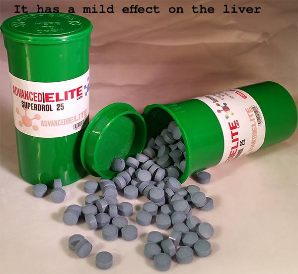 It has a mild effect on the liver