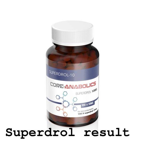 Superdrol result